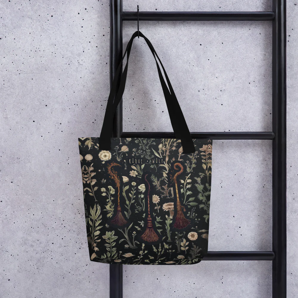 Witches' Broomsticks Tote Bag - Image 7