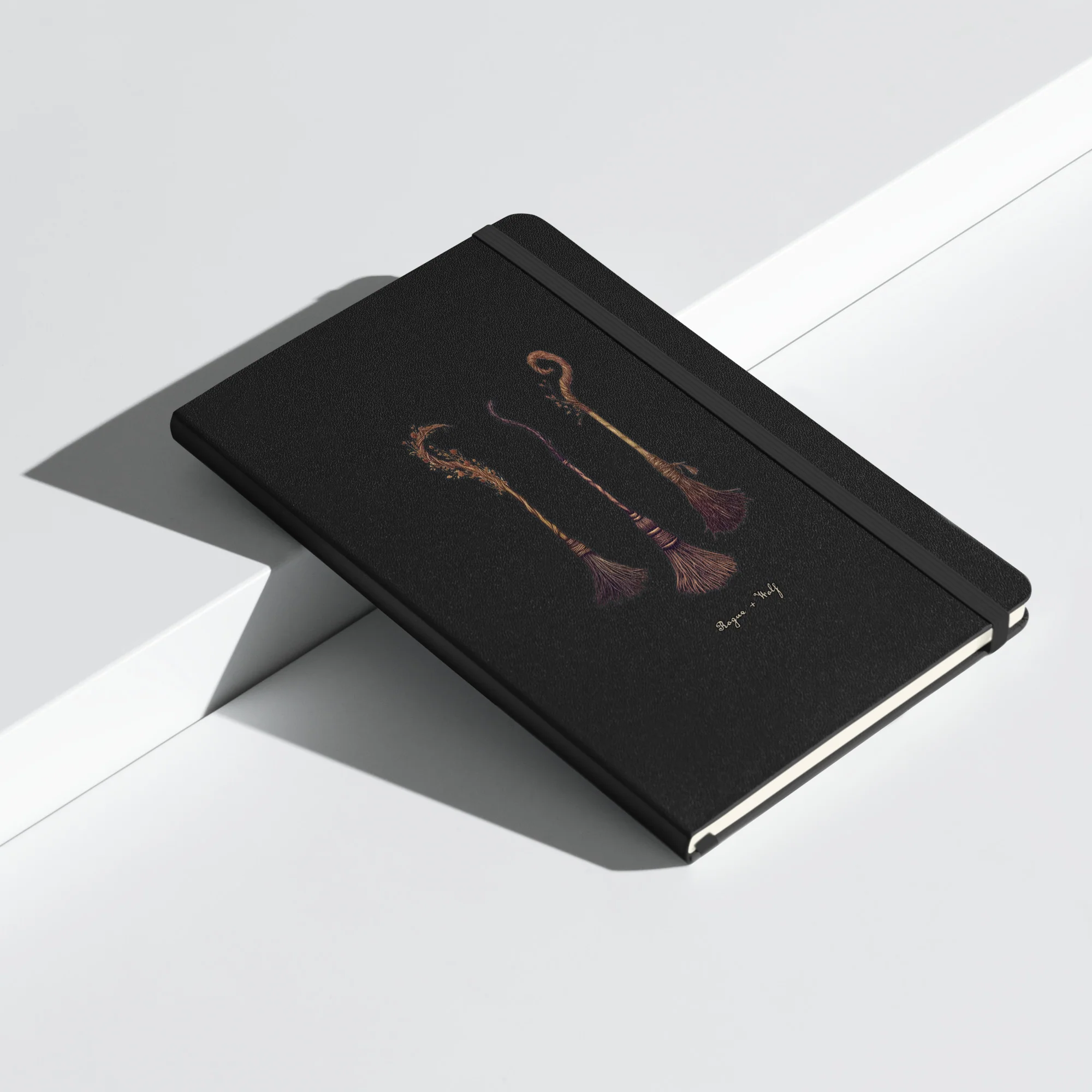 Witches' Broomsticks Hardcover Notebook - Image 2
