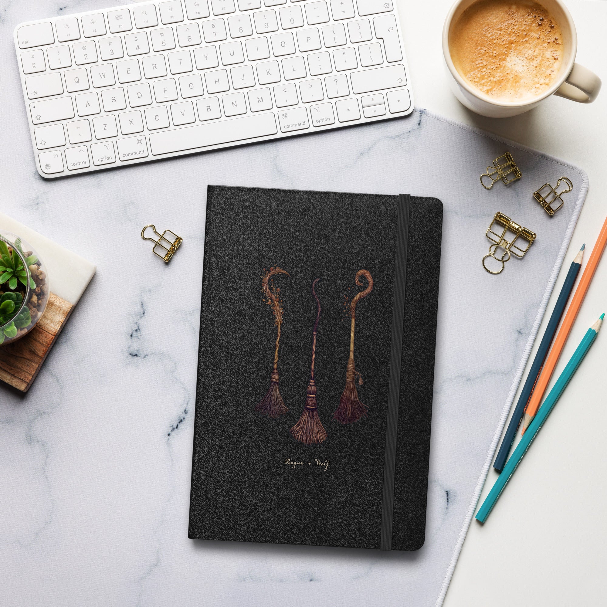 Witches' Broomsticks Hardcover Notebook - Image 5