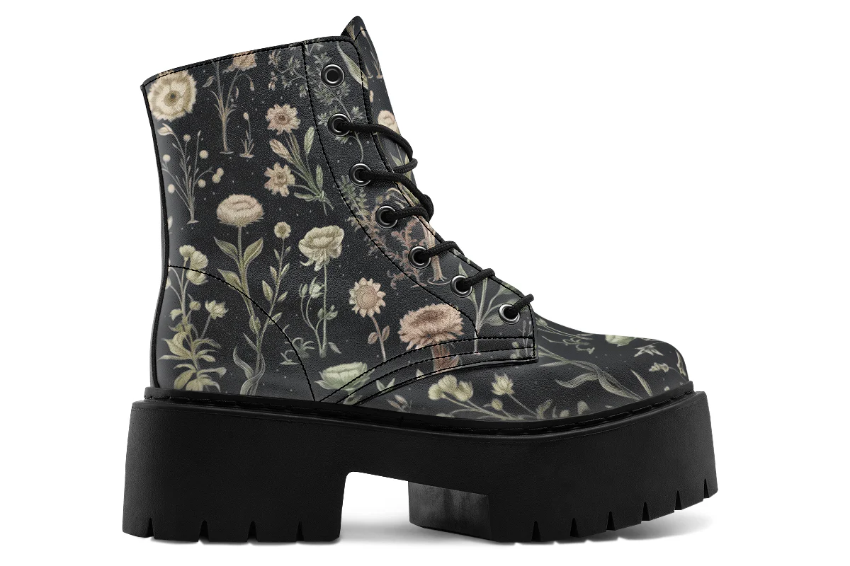 Witches' Broomsticks Platform Boots - Image 3