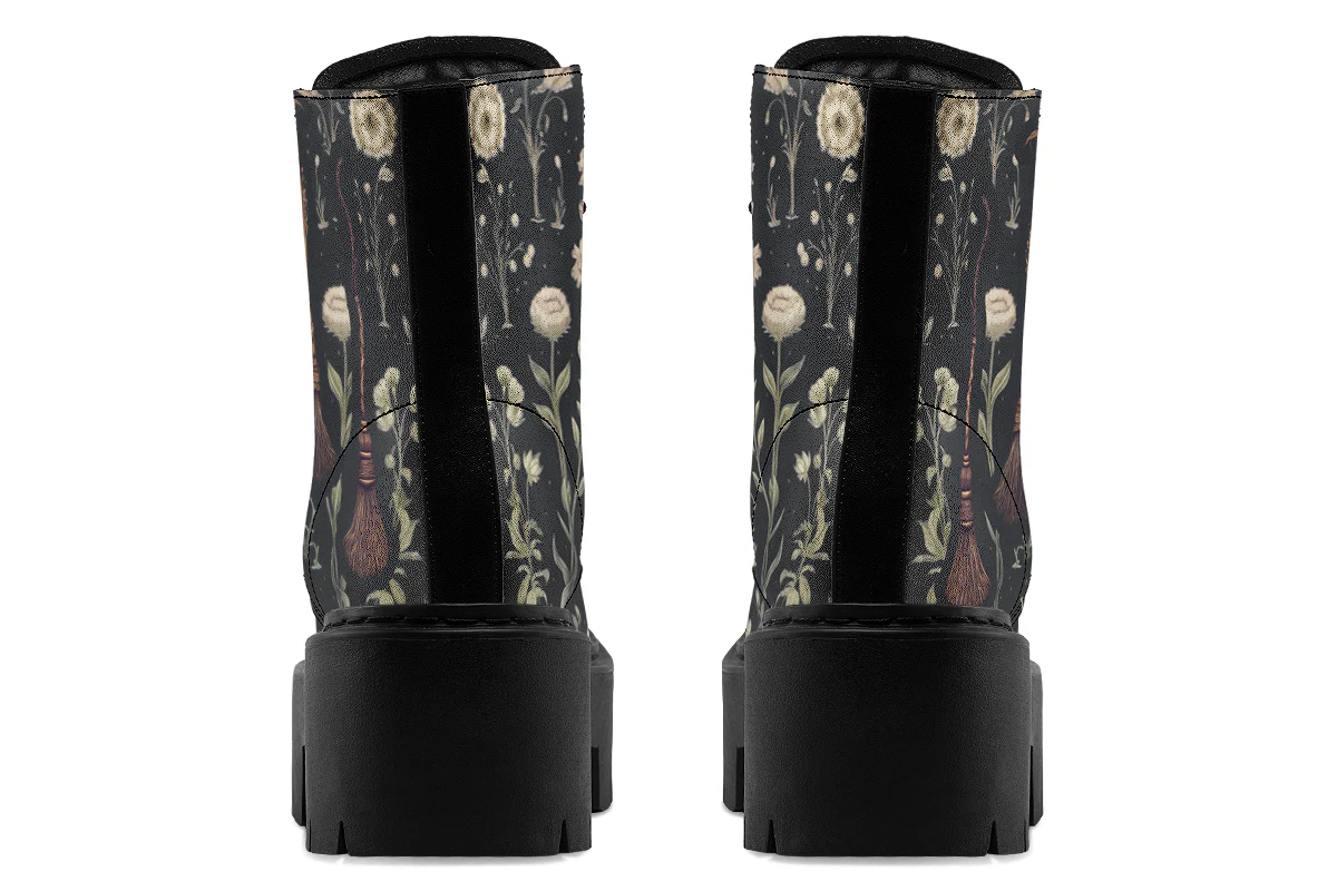 Witches' Broomsticks Platform Boots - Image 6