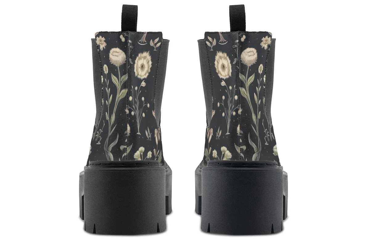 Witches' Broomsticks Platform Chelsea Boots - Image 6