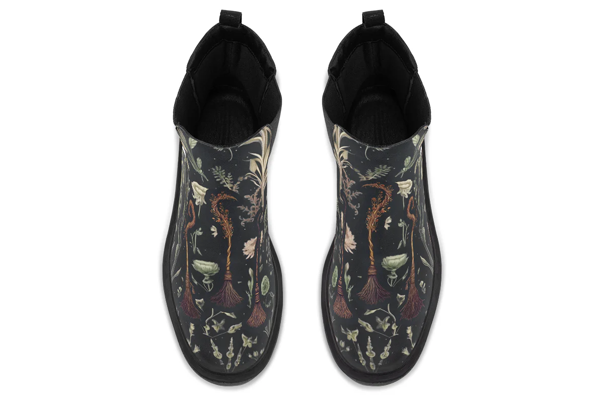 Witches' Broomsticks Platform Chelsea Boots - Image 8