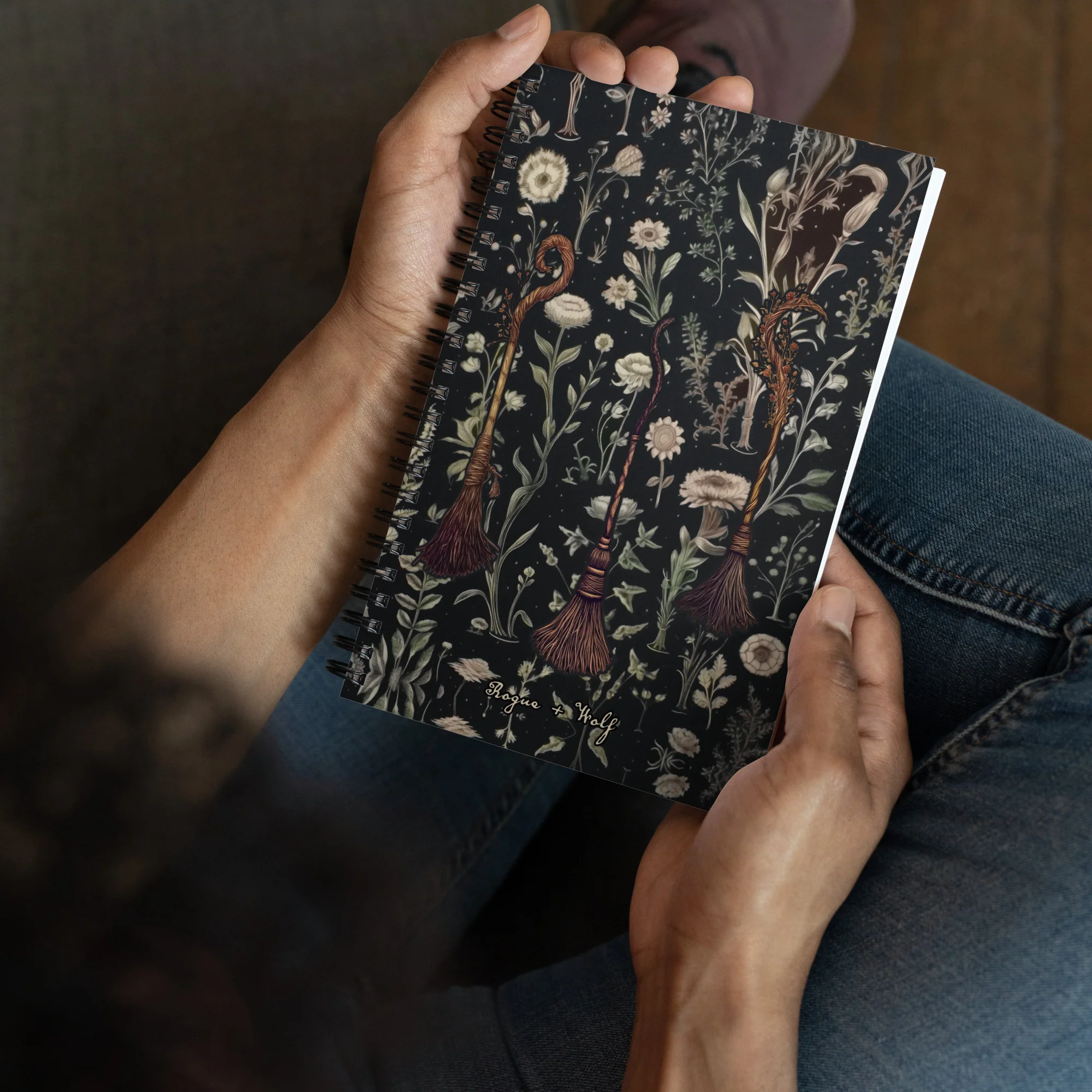 Witches' Broomsticks Spiral Notebook - Image 3