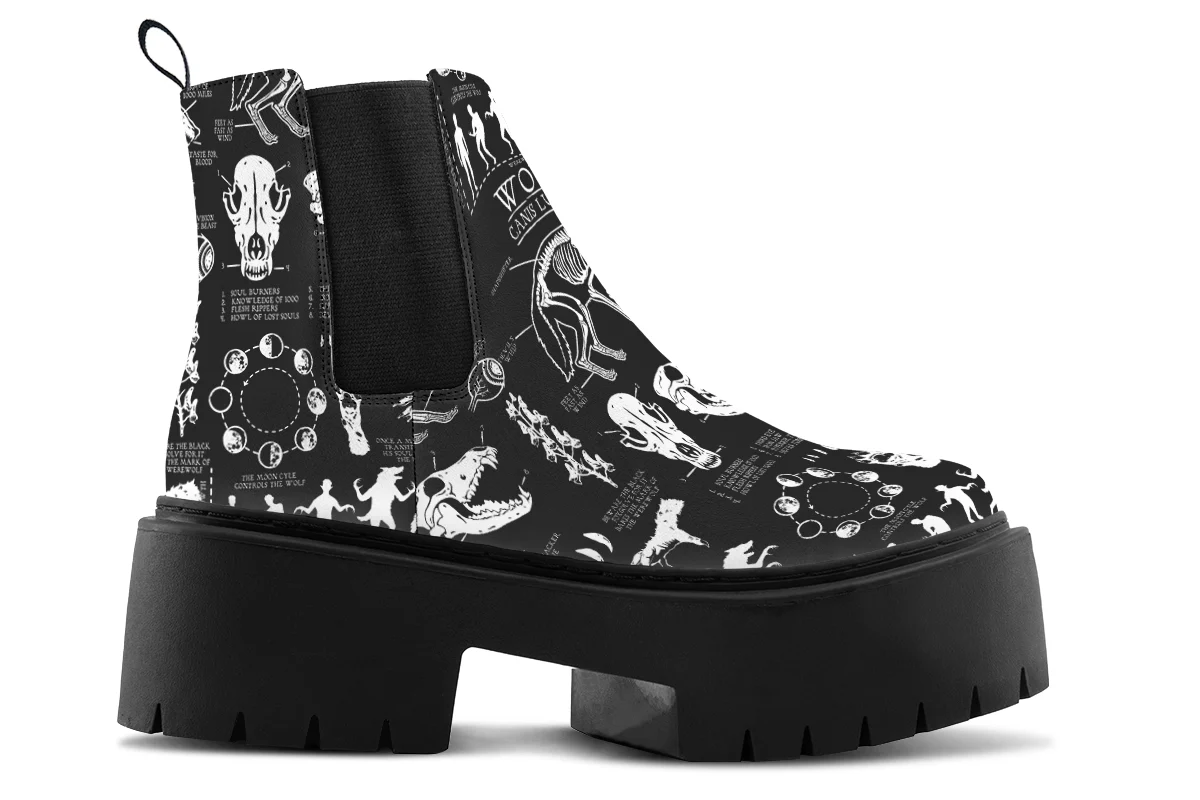 Wolf Study Platform Chelsea Boots - Image 2