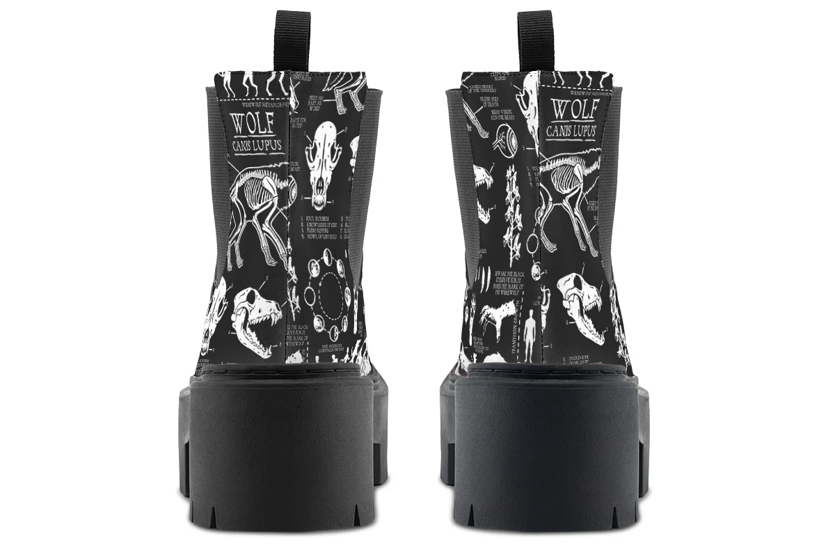 Wolf Study Platform Chelsea Boots - Image 6