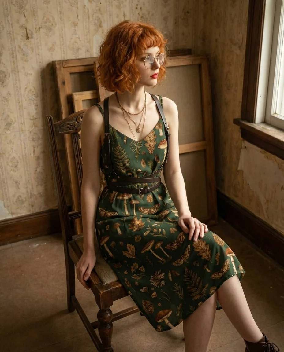 Woodlandcore Slip Dress - Image 6