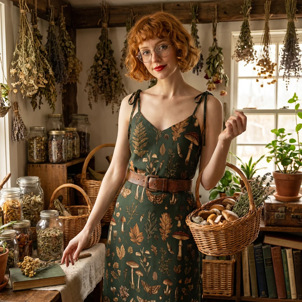 Woodlandcore Slip Dress - Image 9