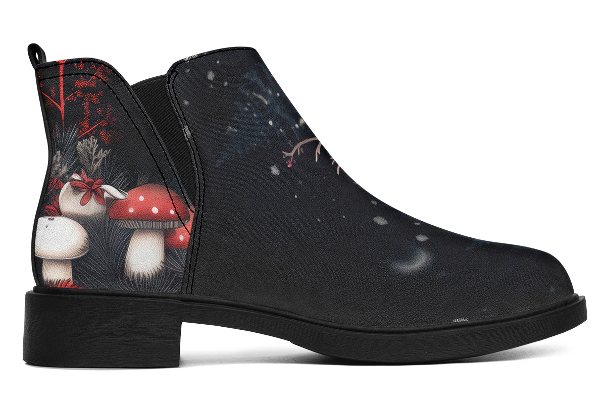 Yule Antlers Chelsea Boots - Image 3