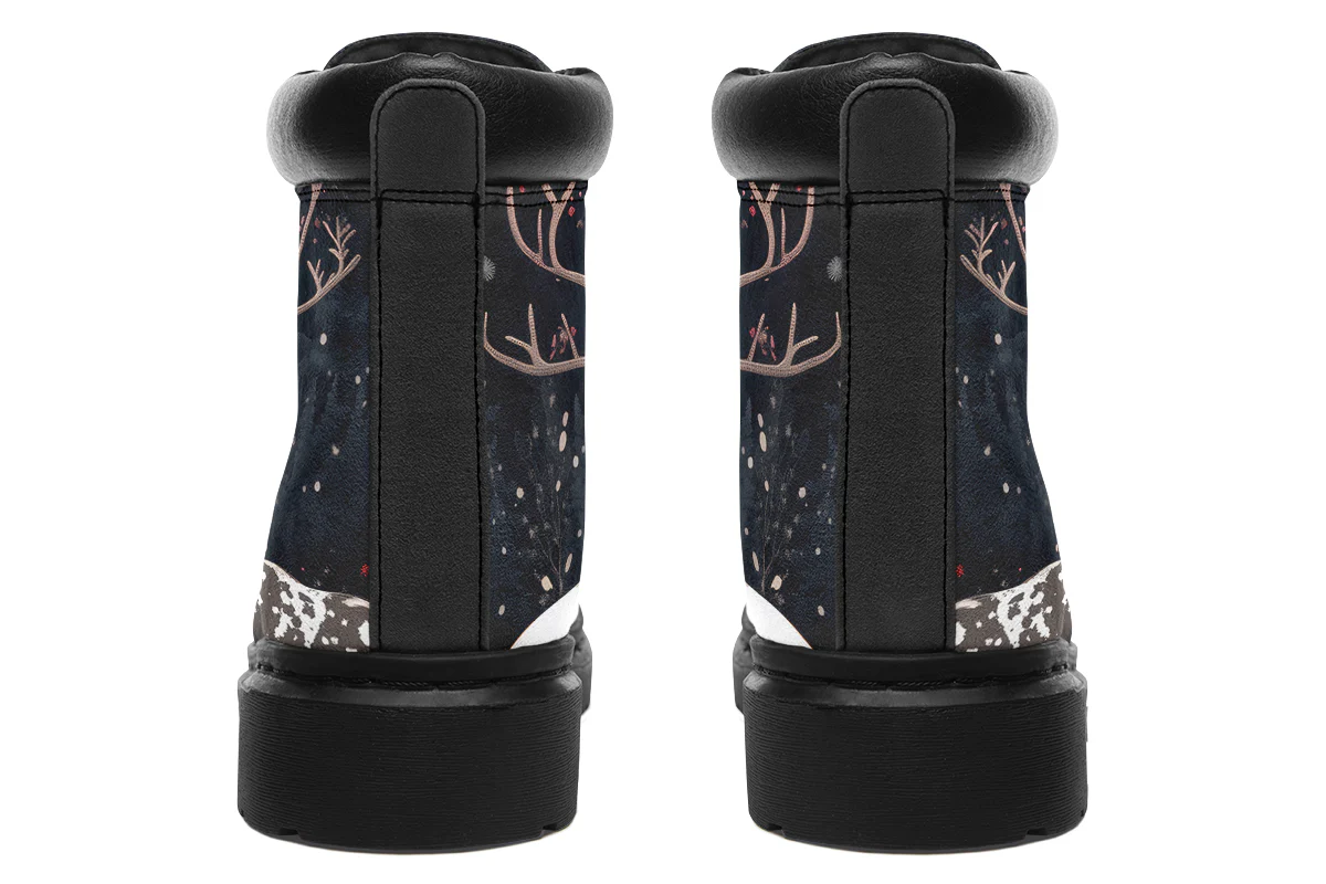 Yule Antlers Classic Boots - Image 5