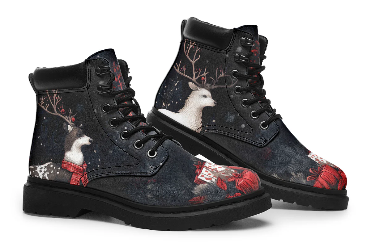 Yule Antlers Classic Boots - Image 7