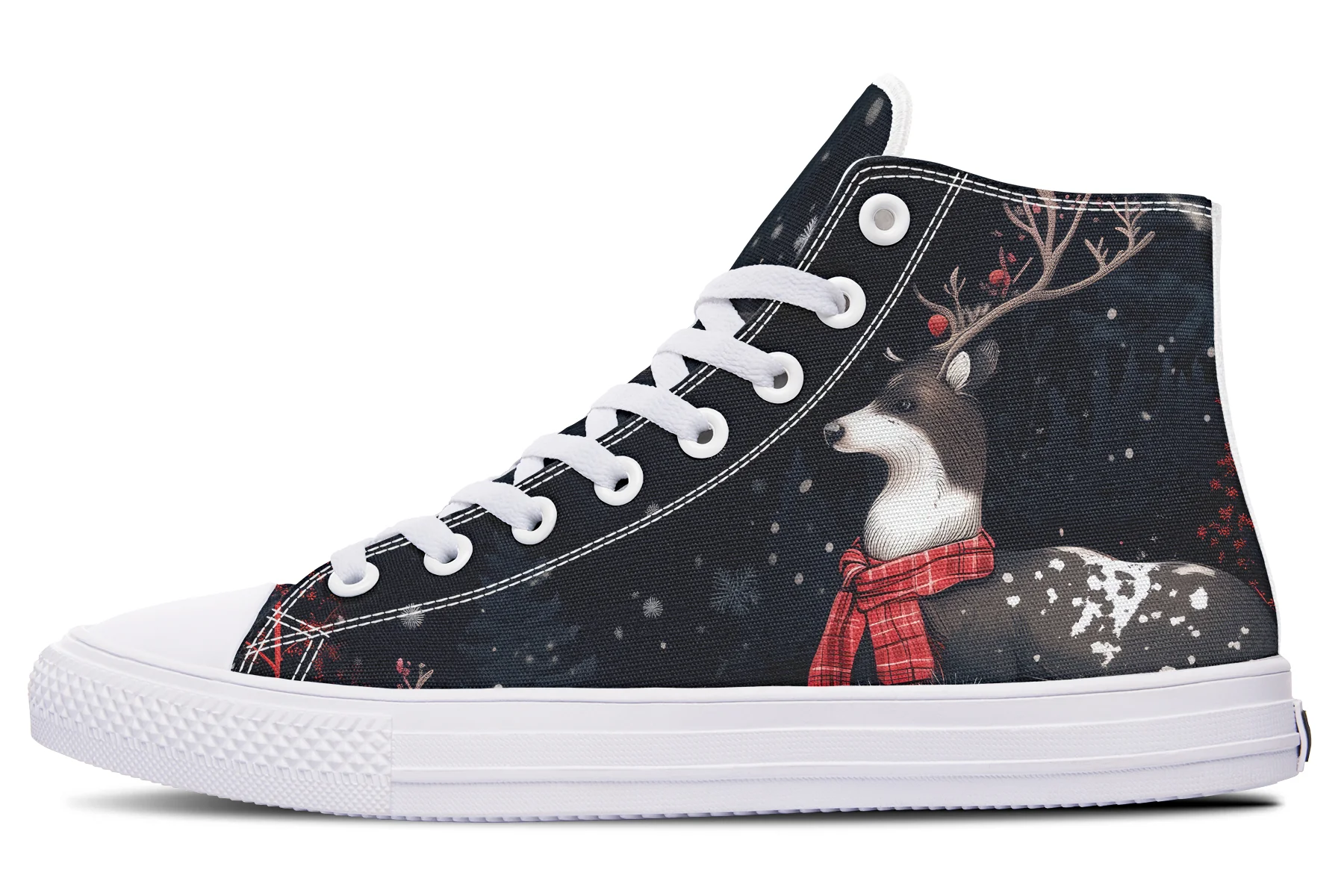 Yule Antlers High Tops - Image 10
