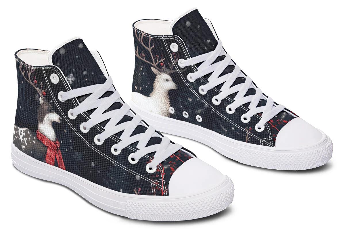 Yule Antlers High Tops - Image 14