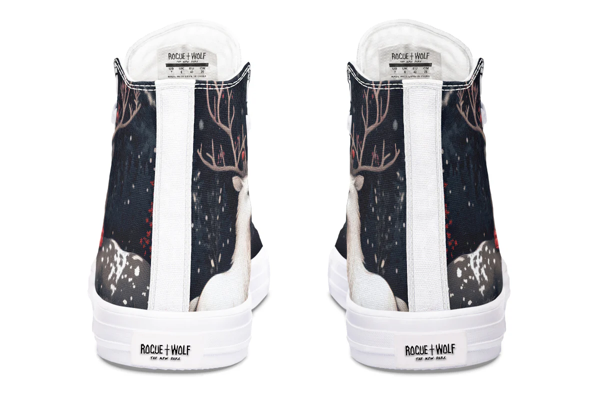 Yule Antlers High Tops - Image 17