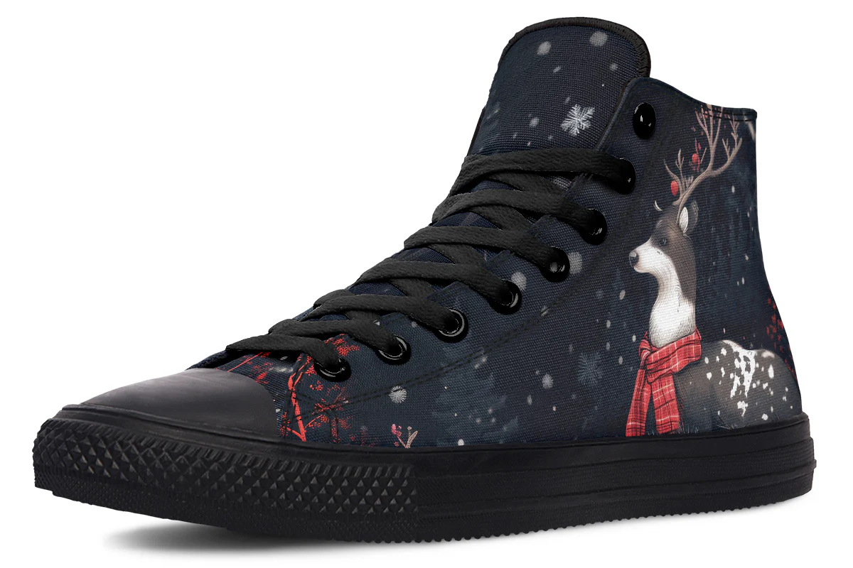 Yule Antlers High Tops - Image 2