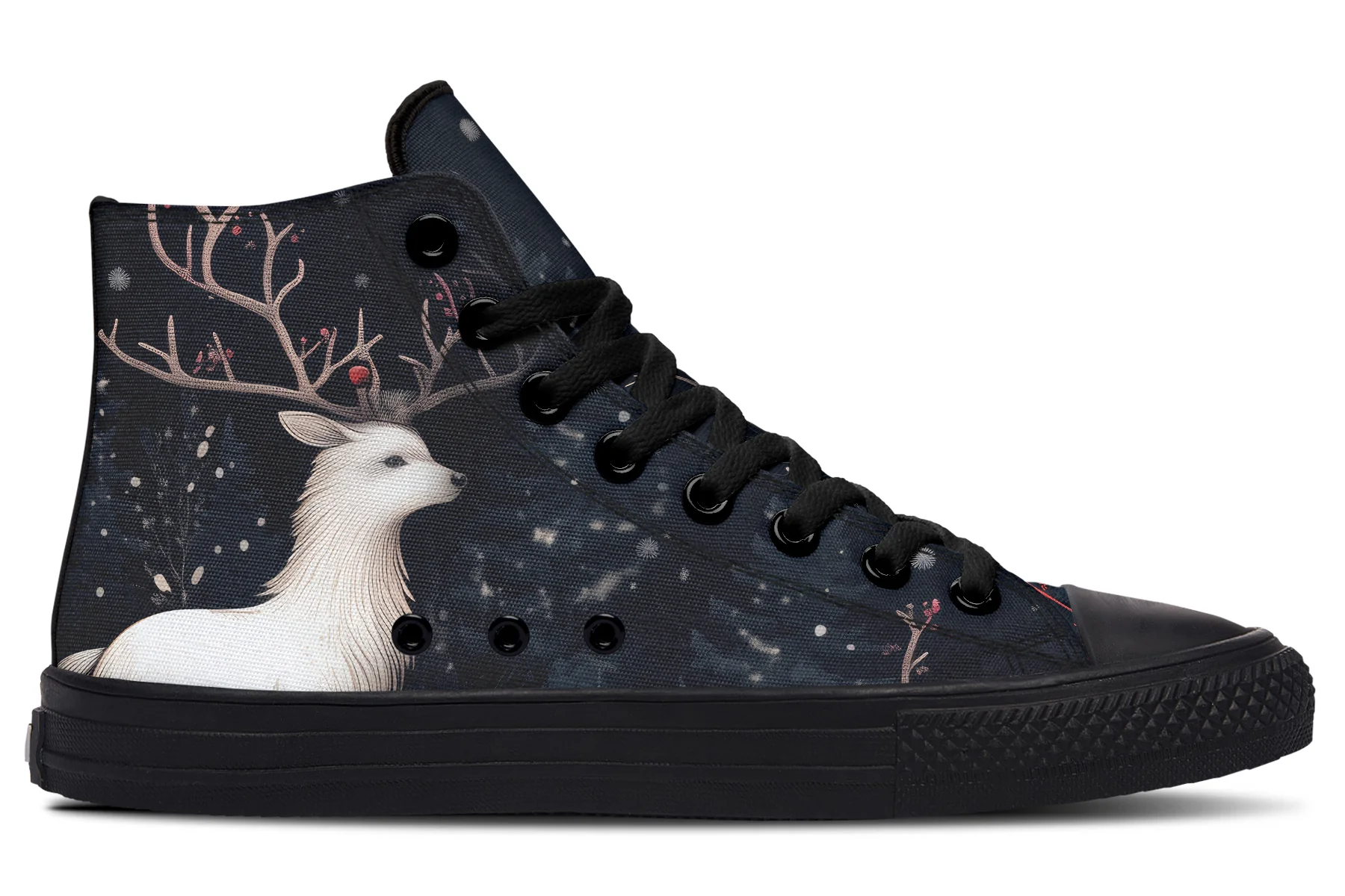 Yule Antlers High Tops - Image 3