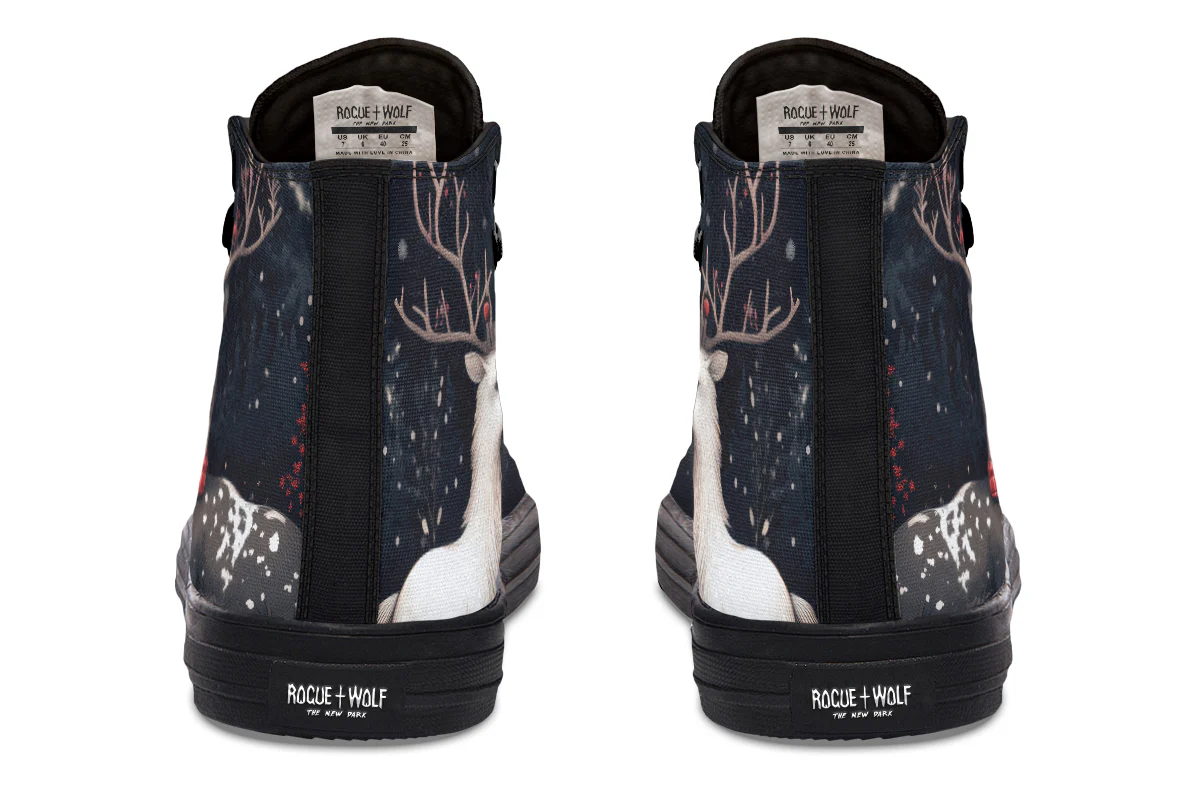 Yule Antlers High Tops - Image 8