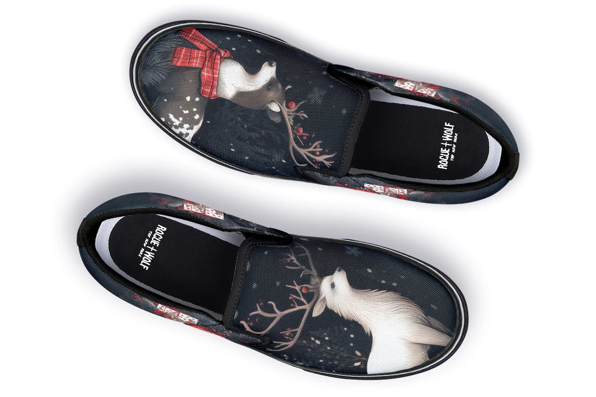 Yule Antlers Slipons - Image 7