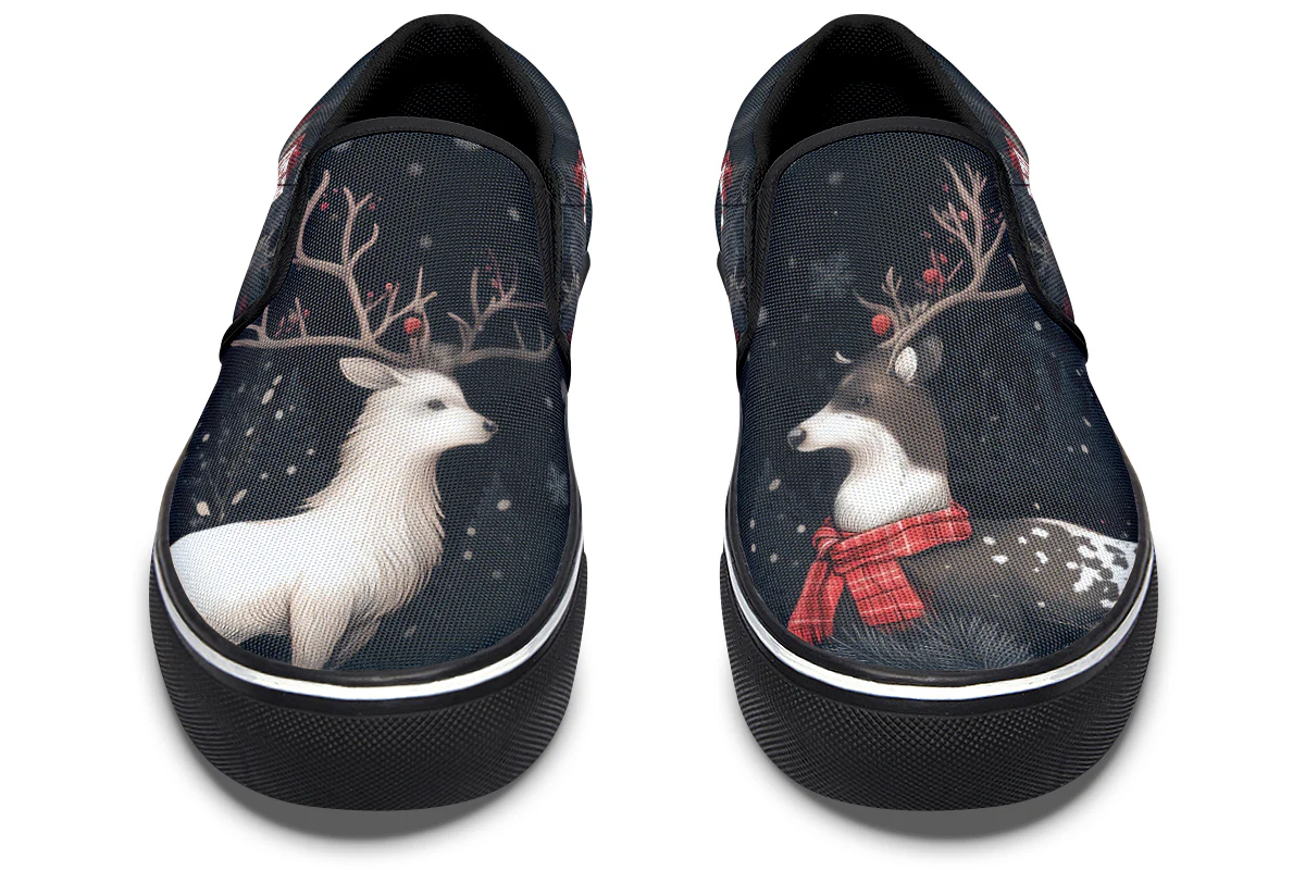 Yule Antlers Slipons - Image 8