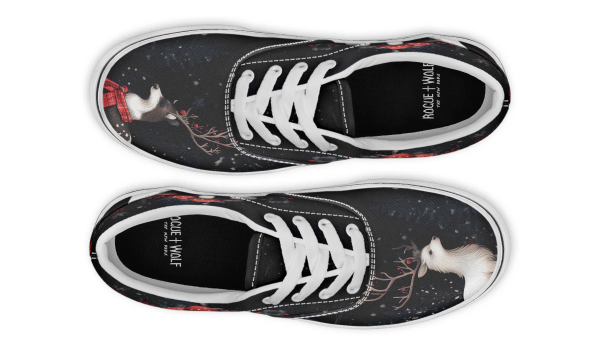 Yule Antlers Street Sneakers - Image 11
