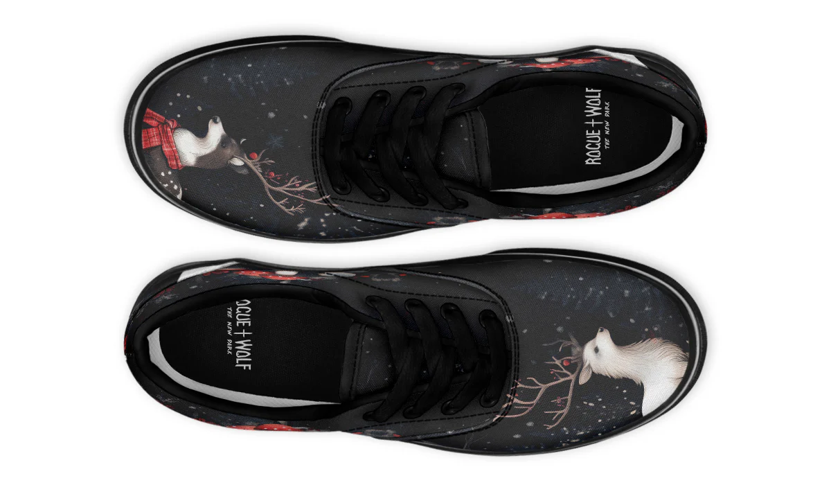 Yule Antlers Street Sneakers - Image 4