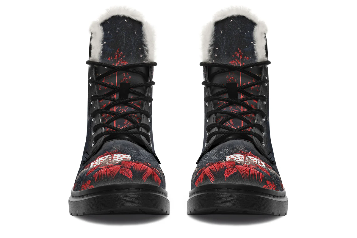 Yule Antlers Winter Boots - Image 3
