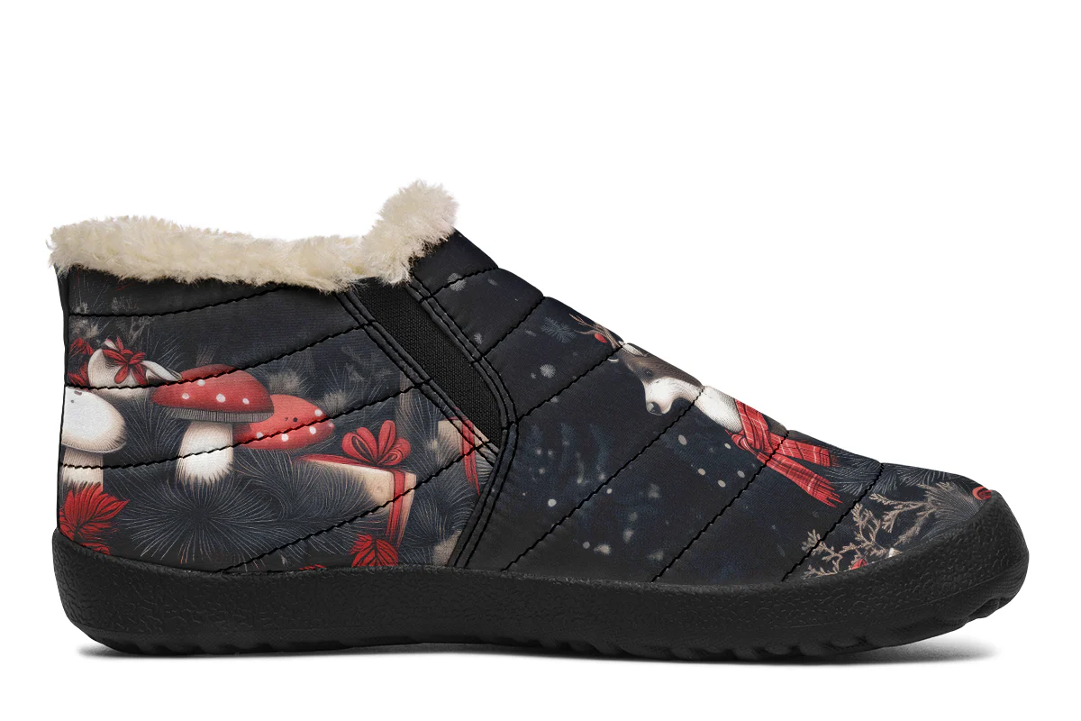 Yule Antlers Winter Sneakers - Image 3