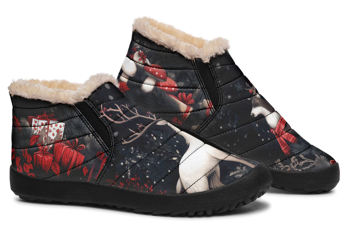 Yule Antlers Winter Sneakers - Image 6