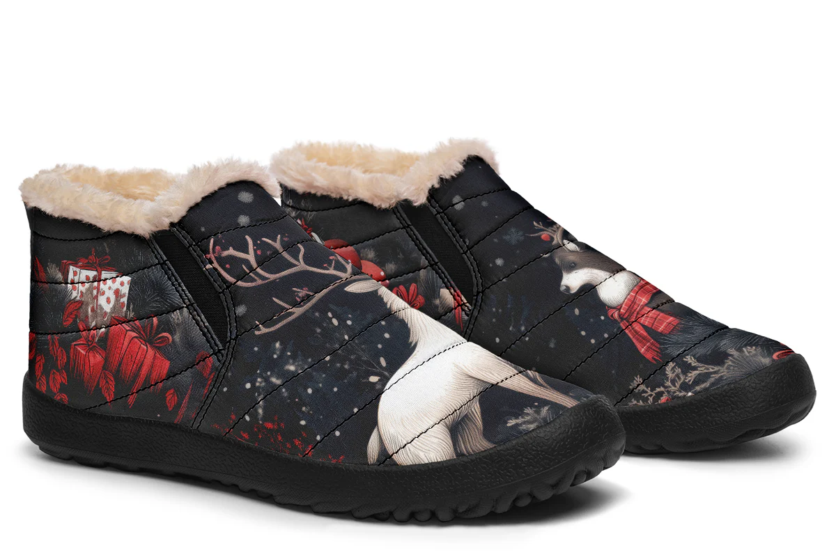 Yule Antlers Winter Sneakers - Image 7